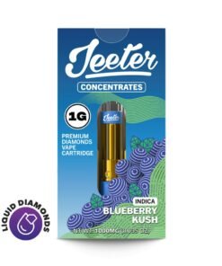 Jeeter Juice Blueberry Kush Liquid Diamonds Cartridge 1g