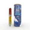 Blue Dream is a favorite with cultivators and consumers alike, gaining popularity on the West Coast over a decade ago. It is now one of the most recognized strains of cannabis. A cross of DJ Short Blueberry x SC Haze, the dark berry fruit flavors really pop with a high that’s clear-headed and euphoric. Jetty GOLD is high potency oil cryoextracted to preserve more terpenes and flavor. It’s triple-tested and always made from premium, small-farm cannabis. Premium cartridge with Jetty signature wood tip. Works with any 510-thread battery.