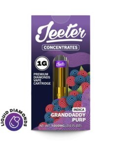 Jeeter Vape | Diamond Cartridge | Grand Daddy Purp 1g