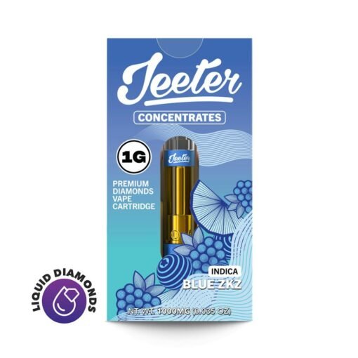 Jeeter Vape | Diamond Cartridge | Blue ZKZ 1g