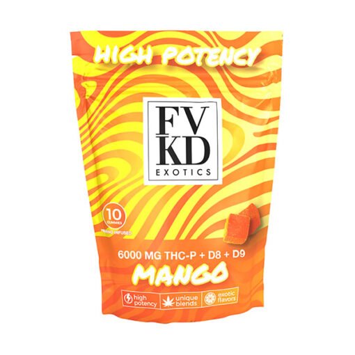 FVKD EXOTICS THCP + D8 + D9 Gummies