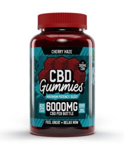 Cherry Haze CBD Gummies 6000mg
