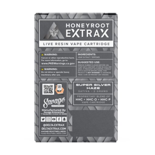 Honeyroot Extrax Live Resin Cartridges-2 grams