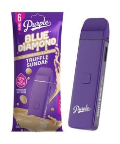 Purple Blue Diamond Disposables
