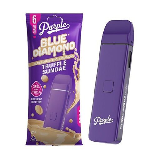Purple Blue Diamond Disposables